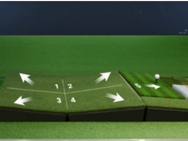 Golfzon Motion Plate with 5 segments