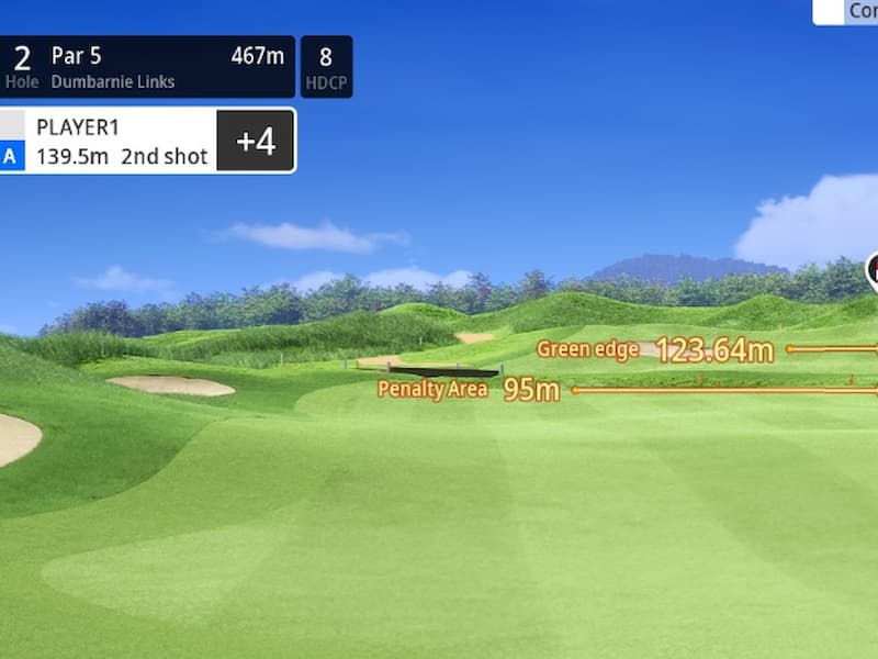 Golfzon TwoVision Software powered by Unreal Engine